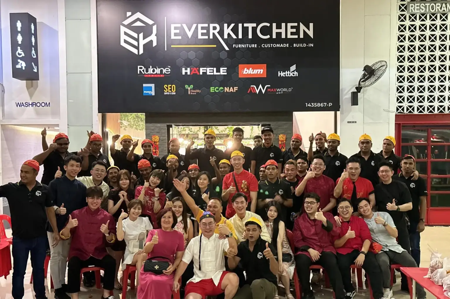 EverKitchen Design showroom and kitchen cabinet display Malaysia