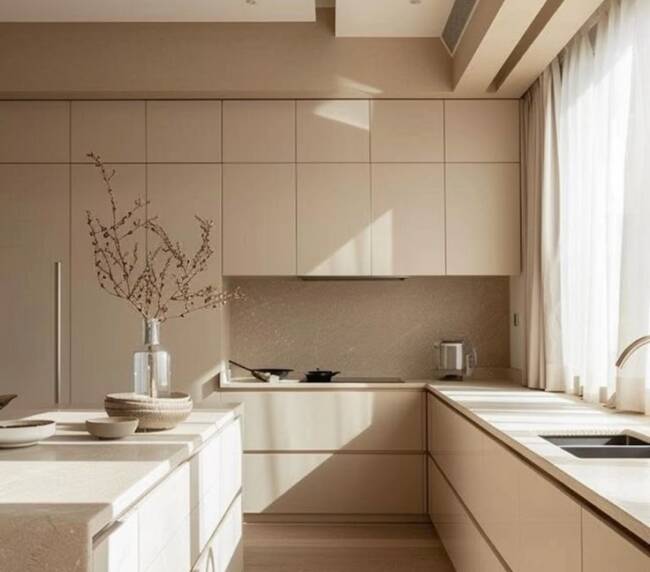 minimalist kitchen cabinets