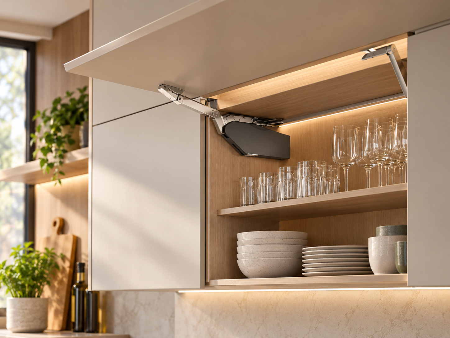 Blum AVENTOS lift system upper cabinet Malaysia