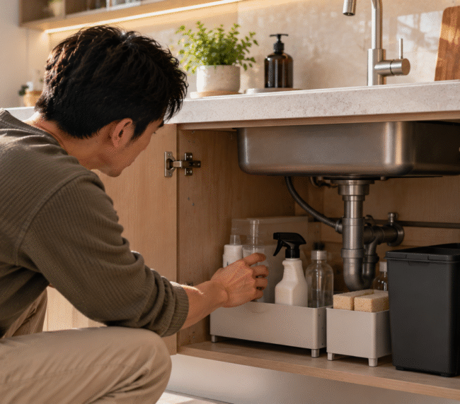 under-sink cabinet