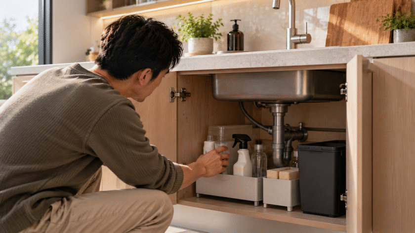 under-sink cabinet