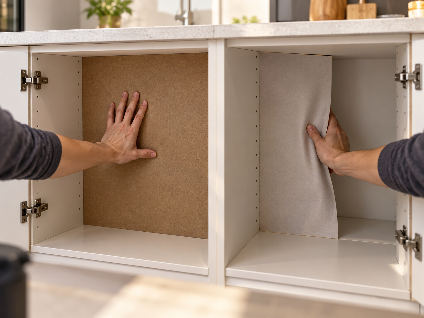 Kitchen cabinet back panel thickness 9mm vs 3mm Malaysia